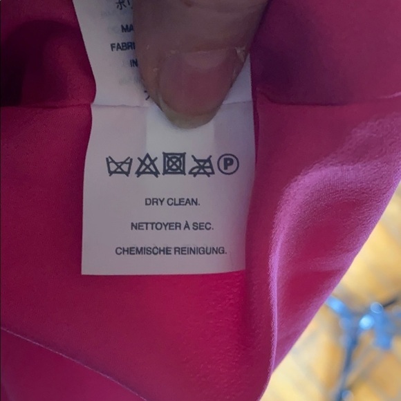 J Crew Wool Blend Ruffle Skirt Hot Pink Size 4 Tiered - Picture 7 of 7